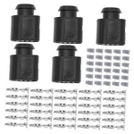 Ecsing 5PCS 6 Pin Car Sensor Female Connector Socket Repair Kit 1J0973713 With New. Price: $18.78.