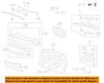 Honda Oem 06-14 Civic Fender Components-upper Trim Clip 91501SEA003 New. Price: $9.46.
