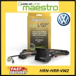 Idatalink Maestro HRN-HRR-VW2 Radio Replacement T-harness For ADS-MRR/MRR2 New. Price: $41.95.