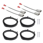 Applianpar Car Stereo Door Speaker Adapter Mounting Plates 6.5 6.75 Inch... New. Price: $21.44.