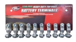 Road Power 903-10 Top Post Battery Terminal; 10-PACK; Chrome; 6 And 12 New. Price: $25.39.