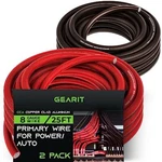 Gearit 8 Gauge Wire (25FT Each- Black/red Assorted Sizes , Colors New. Price: $18.33.