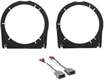 Asc Audio 6" 5.25" Car Stereo Front Door Speaker Install Spacer Mount Plate B New. Price: $34.05.