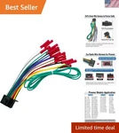 16 Pin Wiring Harness Radio Stereo Connector For Aftermarket Replacement New. Price: $21.48.