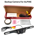 Rear View Backup Plate Camera Alpine INEW960HDMI INE-W960HDMI Install Kit. Price: $36.90.