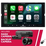 Alpine ILX-W770-M 6.75" Multimedia Receiver & Bullet Camera DVR-C320R Dash New. Price: $904.91.