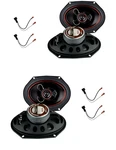 Audiopipe 6X8 Car Speakers Fits Ford F250 F350 F450 F550 1999-2004 Front & Rear New. Price: $108.00.