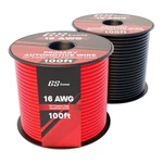 Gs Power 200FT Cca 16 Wire GAUGE-100 Ft-non-bonded, Red/black New. Price: $39.84.