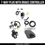Tekonsha 7-WAY Trailer Wiring Harness + Brake Control For 22-23 Chevy Bolt Euv New. Price: $426.99.