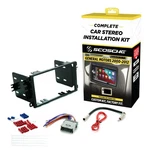 New Double Din Stereo Installation Kit Black For 2000-2013 Gm Vehicles. Price: $30.93.