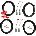 2 Pairs Car Speaker Adapter Board+wiring Harness Connector For Honda-civic 6.5" New. Price: $26.81.