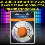 Jl Audio XM-WHTSC12-25 (90253) Gauge Awg Feet White Marine Speaker Wire New. Price: $28.88.