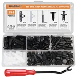 155PCS Size Fender Flare Clips For Jeep Wrangler Jk Jl 2009-2022, Grand Che... New. Price: $42.81.
