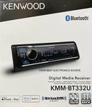 New Kenwood KMM-BT332U 1-DIN Car Digital Media Receiver W/ Bluetooth. Price: $129.00.