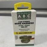 Scosche HA028 1986-2011 Honda Car Stereo Wire Harness New. Price: $12.99.
