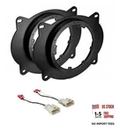 Asc Audio 6X9 To 6+-INCH 6" 6.5" Front Door Speaker Install Adapter Plates New. Price: $48.88.