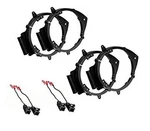 Asc Audio 2 Pair 6+-INCH 6" 6.5" 6.75" Car Speaker Install Adapter Mount New. Price: $47.11.