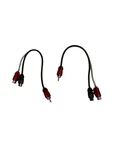 Metra TC2-Y2BB Female Rca Adapters (pair) Spiral-shielded Audio Splitter Used. Price: $8.20.