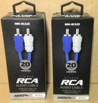 Metra WM-RCA20 Amp Audio Cable 6 Meter Feet Universal Pack Of New. Price: $14.99.