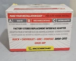 Scosche GM2K-WP Stereo Replacement Interface Adapter For Model 2000-2012 New. Price: $35.00.