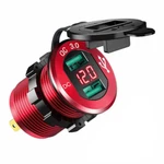 Dual QC3.0 Usb Fast Charger Socket Power Outlet Adapter For Car Motorcycle Boat New. Price: $14.79.