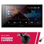 Pioneer DMH-342EX 6.8" Multimedia Receiver W/ ND-BC011 Front/rear View Camera New. Price: $359.98.