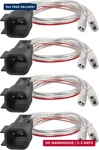 Red Wolf Car Speaker Wiring Harness Connector Compatible With 2015-2022 Gmc Sier New. Price: $26.23.