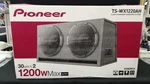 Pioneer Carrozzeria TS-WX1220AH Dual Powered Subwoofer Works Tested TMB00 24.0 Used. Price: $1289.00.