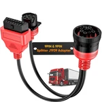 Autel J1939 Splitter Pin To Obd 2 Male Adapter Cable, Work With Truck Red New. Price: $38.49.