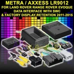 2011 Metra LR9012 Range Rover Evoque With Swc & Display Retention New. Price: $189.99.