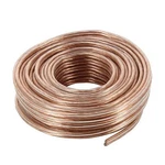 Audiopipe Speaker Wire 18-GAUGE 25 Foot Poly Bagged Clear Insulation New. Price: $32.51.