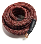 10FT Black/red Custom Braided Ofc Wire Strands Copper Marine Cable Awg 4 Gauge New. Price: $29.99.