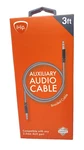 Braided 3FT 3.5MM Aux Audio Cable - Brand New & Sealed For Premium Sound Quality. Price: $20.95.