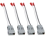Hstech 72-7800 Pairs (4 Pack) Car Speaker Connector Harnesses For With 1990-UP New. Price: $15.03.