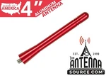 **short** 4" Aluminum Red Antenna Mast- Fits: 2002-2005 Honda Civic Si Hatchback New. Price: $24.99.