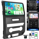 Ford F150 2009-2014 Apple Carplay 9" Stereo Radio Gps Navi With Camera New. Price: $155.99.