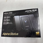 Alpine Status HDA-V90 Hi-res 5-CHANNEL Amplifier, 75W X 4 + 300W 1 Brand New. Price: $1099.00.