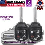 2PC Ford Explorer F150 F250 F350 F450 F550 F650 F750 Remote Start Key Fob New. Price: $19.77.