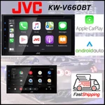 Jvc KW-V660BT 6.8" Cd/dvd Multimedia Receiver Car Play/ Android Auto Bluetooth New. Price: $399.00.