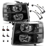 Headlight Assembly W/ All Bulbs & Wiring Harness Compatible With 2007 2008 20... New. Price: $186.49.