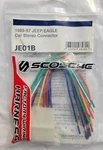 Scosche JE01B Wire Harness For Aftermarket Stereo Receiver 1989-1997 Jeep/eagle New. Price: $6.11.
