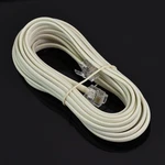 Conext Link RJ11 6P4C Modular Telephone Extension Cable 15 Feet, Beige New. Price: $11.99.