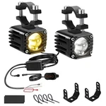 60W Motorcycle Auxiliary Led Driving Lights White Amber Fog Waterproof... New. Price: $82.79.