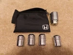 Honda Oem Wheel Lock Kit Accord Civic Crv Hrv Fit Insight M12-1.5 Used. Price: $17.99.