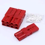 Amp Battery Connectors For 600V Plug Pairs Pcs Color: RED-10/12AWG New. Price: $23.24.
