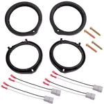 Speaker Mounting Adapter With Wiring Harness Honda Civic Accord Crv 6.5 ... New. Price: $29.35.