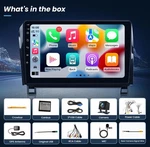 Radio Stereo Carplay For 2007-2013 Red Shirt / Smooth Path Gps 4+64G 10IN New. Price: $139.65.