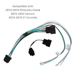 For 2016-2024 Camaro Bose Amp Adapter Kit With Anc Defeat Harness By Subthump New. Price: $22.99.