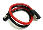 Audiopipe 12" Pin Quick Disconnect 10 Gauge Polarized Inches, Black New. Price: $11.99.