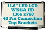 N116BGE-L42 Rev C1 With Top & Bottom Brackets New 11.6" Glossy Led Lcd Screen. Price: $33.95.